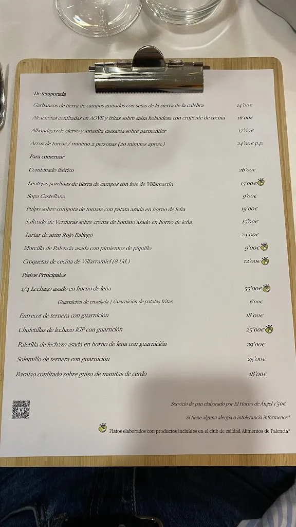 Menu_Restaurante Villa de Frómista_Provincia de Palencia_image_2