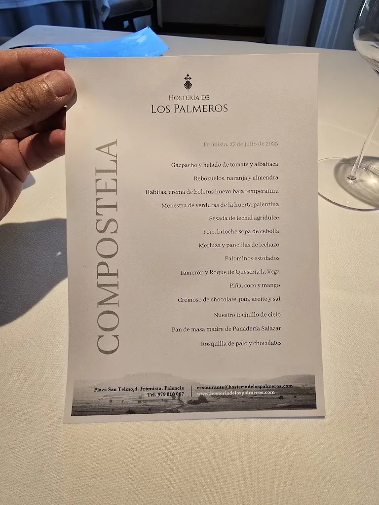 Menu_Hostería de Los Palmeros_Provincia de Palencia_image_1