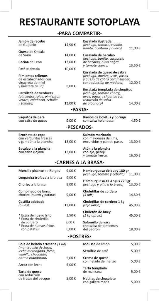 Menu_Bar Soto Playa_Provincia de Soria_image_1