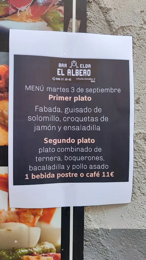 Menu_El Albero_Elda_immagine_3