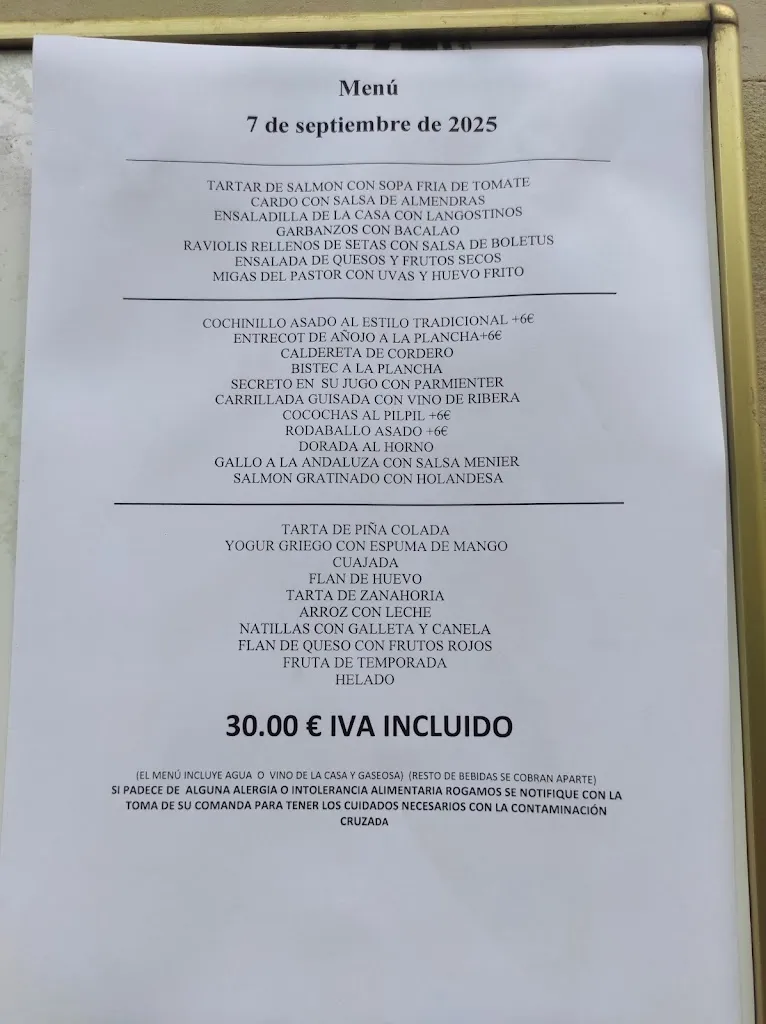 Menu_Restaurante Santo Domingo 2_Provincia de Soria_image_1