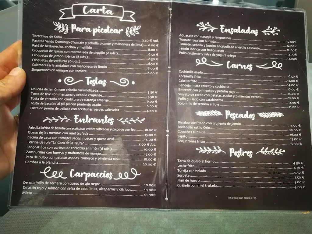 Menu_Restaurante Santo Domingo 2_Provincia de Soria_image_3