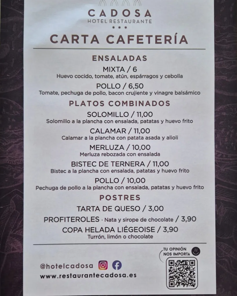 Menu_Restaurante Cadosa_Provincia de Soria_image_1