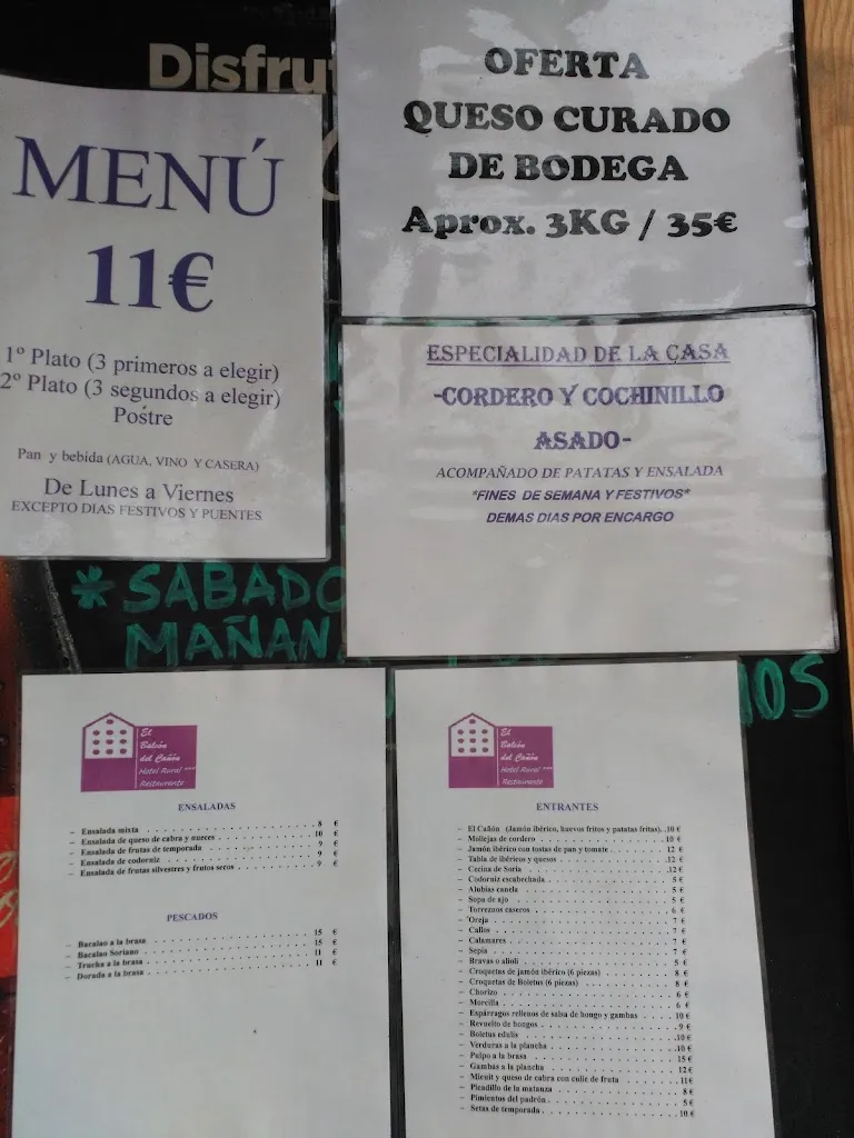 Menu_Hotel - Restaurante El Balcón del Cañón_Provincia de Soria_image_2