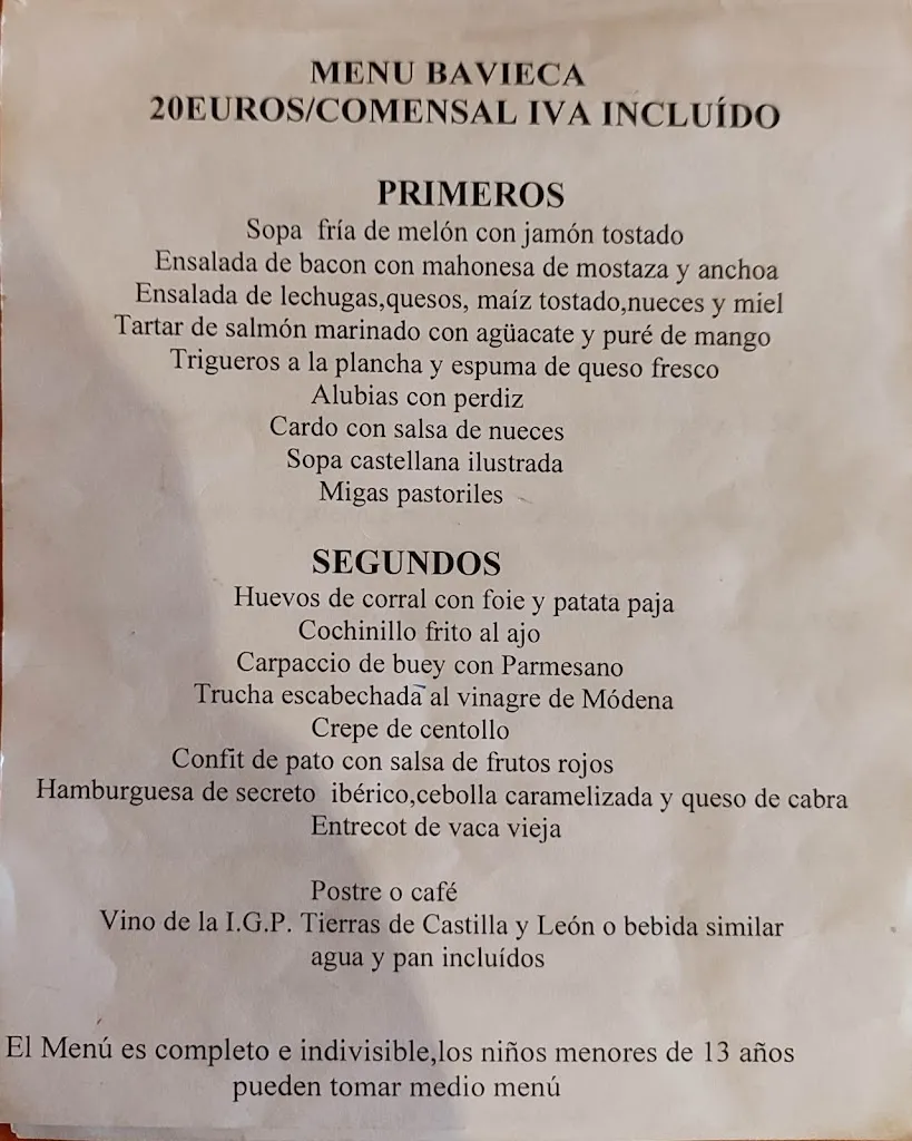 Menu_Restaurante Bavieca_Provincia de Soria_image_3