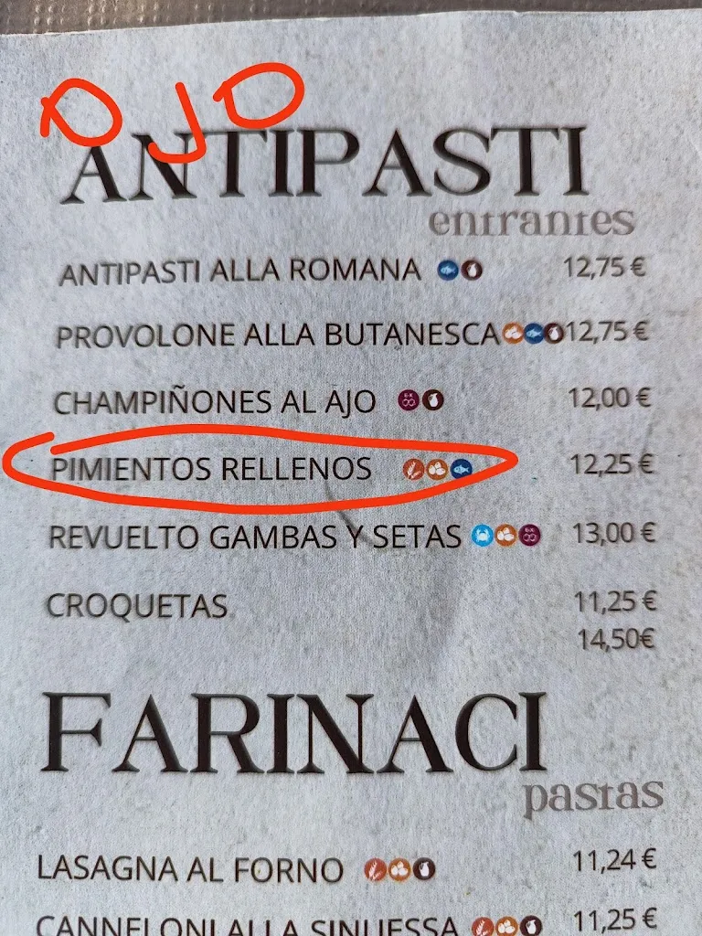 Menu_Ristorante-Pizzeria Sinuessa_Betanzos_image_2