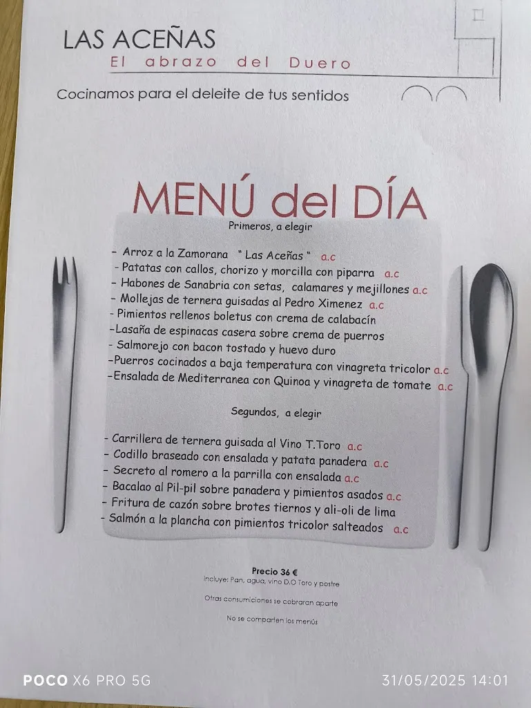 Menu_Restaurante Las Aceñas_Provincia de Zamora_image_3