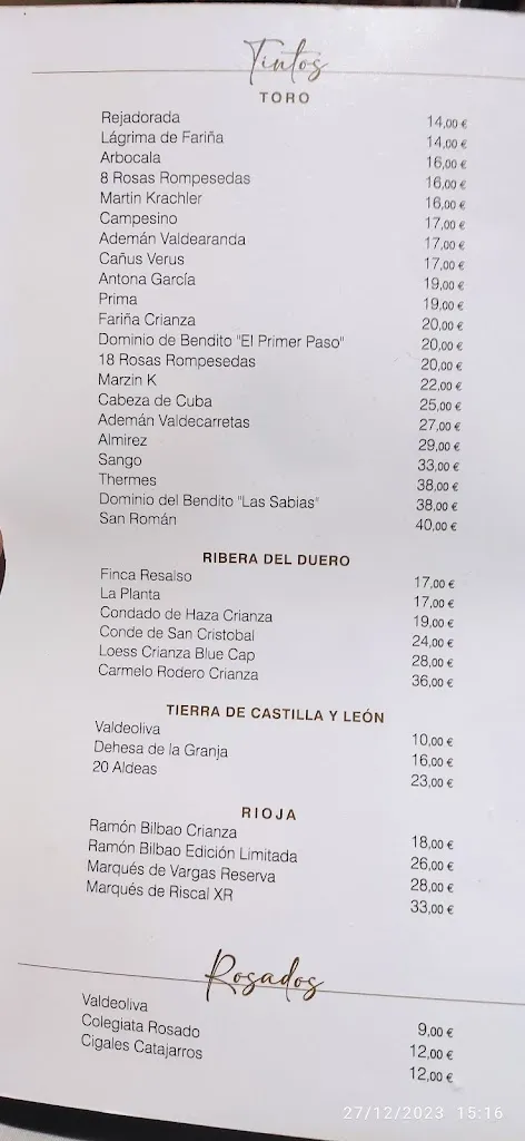Menu_Restaurante La Baraka_Provincia de Zamora_image_2