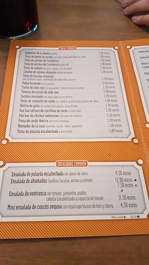 Menu_Comodín Taberna Urbana_Provincia de Zamora_image_3