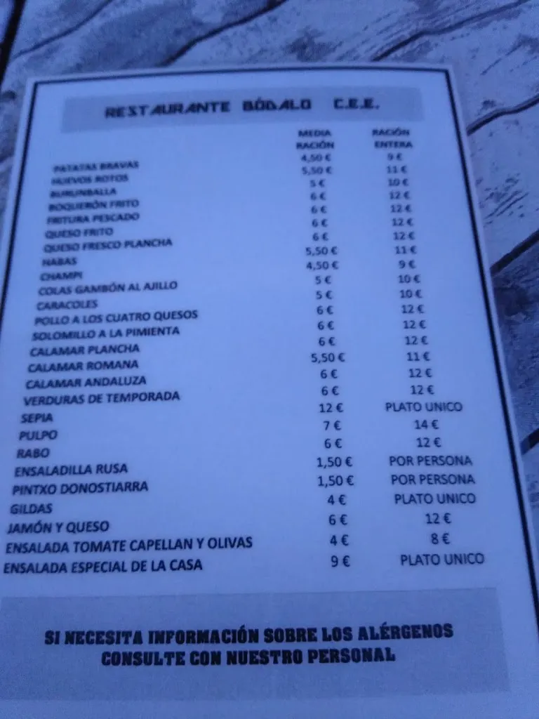 Menu_Restaurante Centro Excursionista Eldense_Elda_image_1