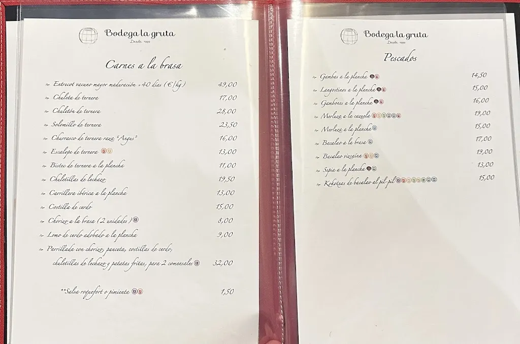 Menu_Restaurante Bodega La Gruta_San Adrián del Valle_image_3