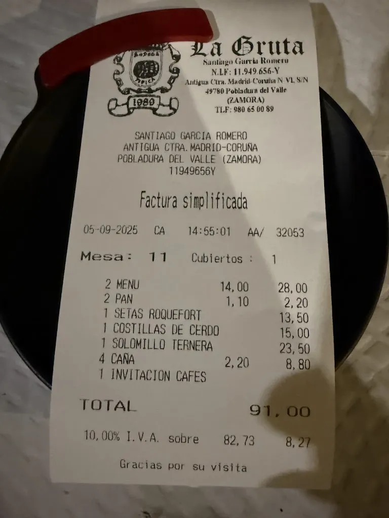 Ivan Martin_Restaurante Bodega La Gruta_San Adrián del Valle_review