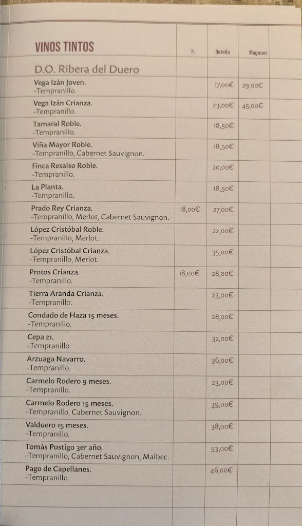 Menu_Restaurante asador El Figón de Recoletos_Provincia de Valladolid_image_1