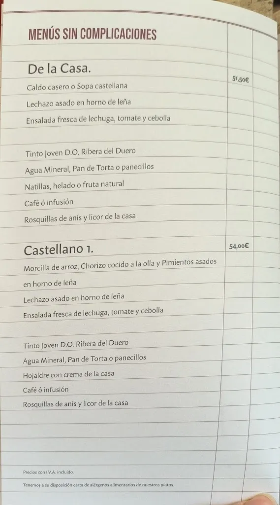 Menu_Restaurante asador El Figón de Recoletos_Provincia de Valladolid_image_3