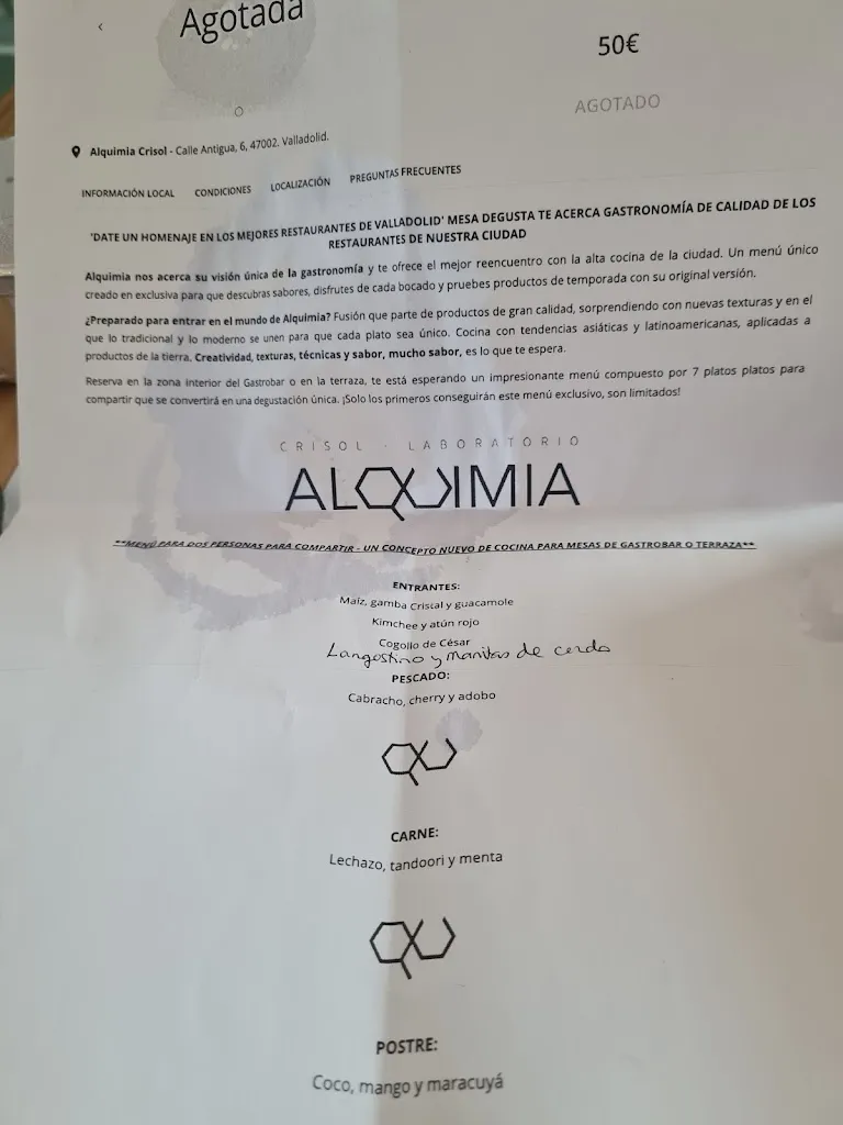 Menu_Alquimia_Provincia de Valladolid_image_1