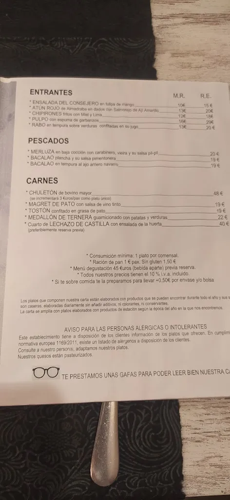 Menu_El Consejero del Rey_Provincia de Valladolid_image_4