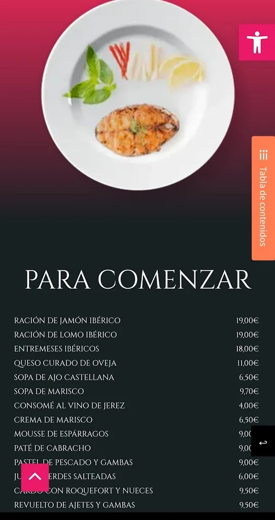 Menu_Restaurante Jero_Provincia de Valladolid_image_1