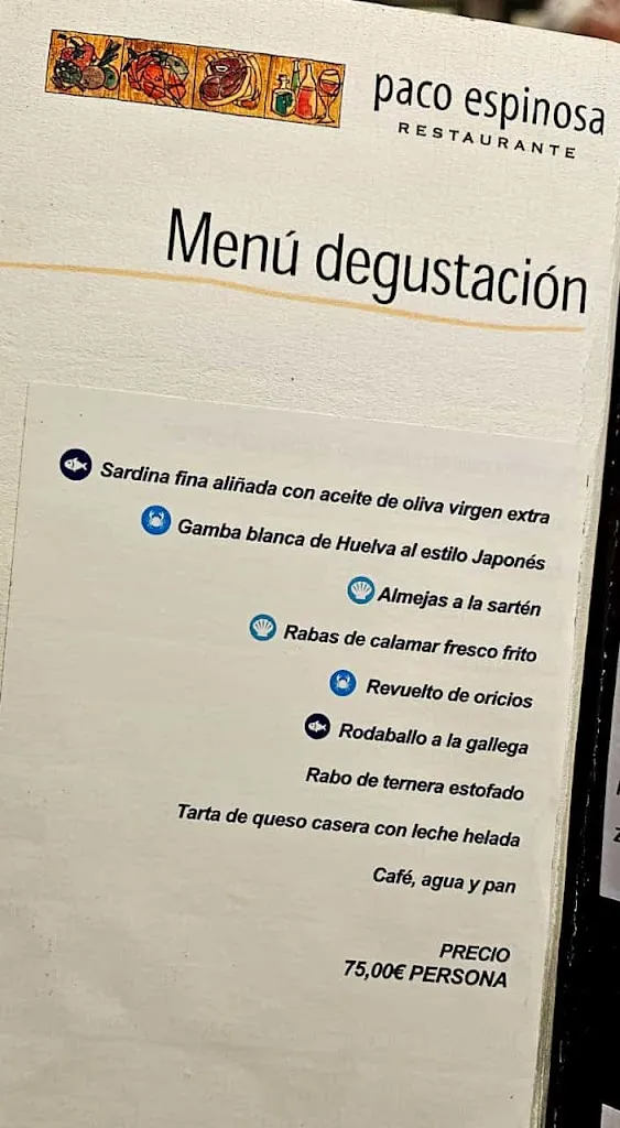 Menu_Restaurante Paco Espinosa_Provincia de Valladolid_image_1