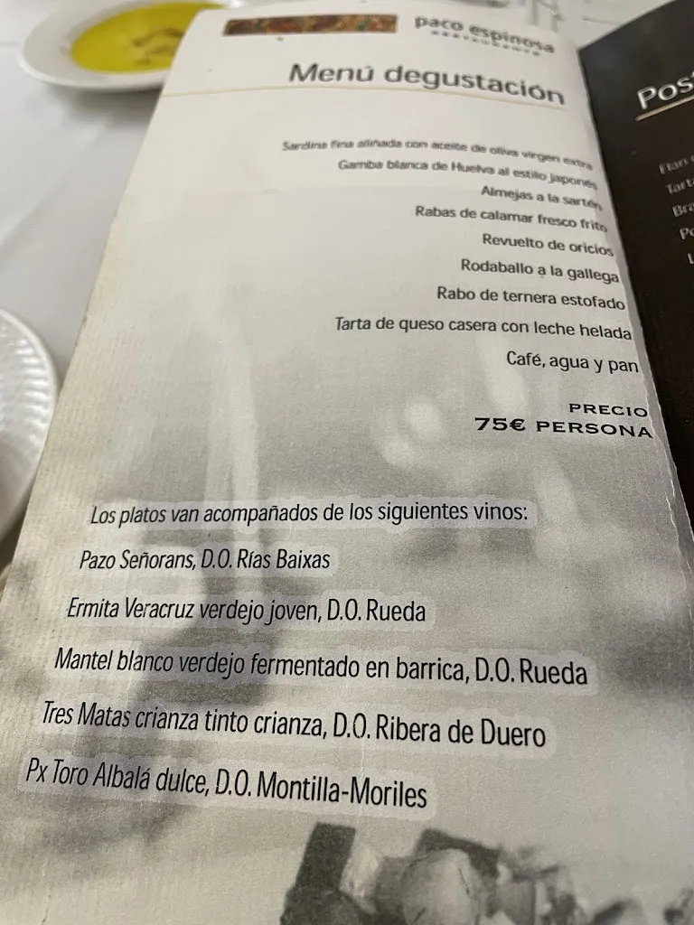 Menu_Restaurante Paco Espinosa_Provincia de Valladolid_image_3