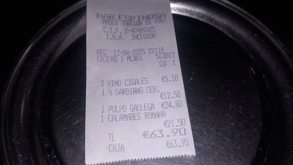 Cartagenero_Restaurante Paco Espinosa_Provincia de Valladolid_review