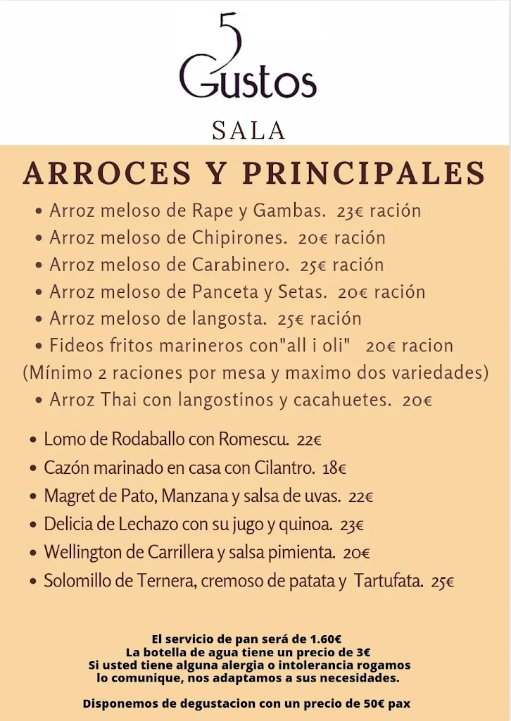 Menu_5 Gustos_Provincia de Valladolid_image_1