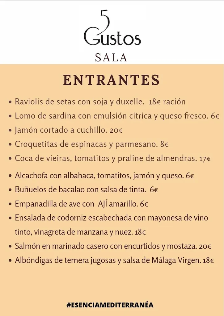 Menu_5 Gustos_Provincia de Valladolid_image_3