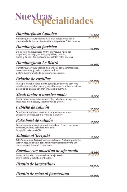Menu_Le Bistró_Provincia de Valladolid_image_2
