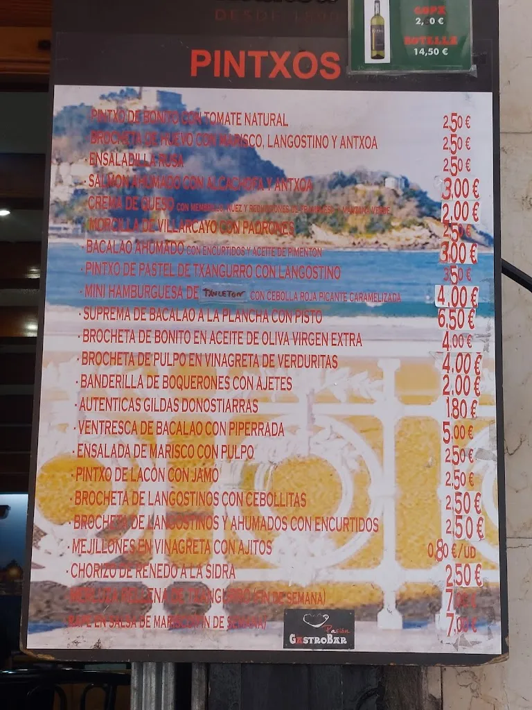 Menu_GastroBar Pasión_Provincia de Valladolid_image_2