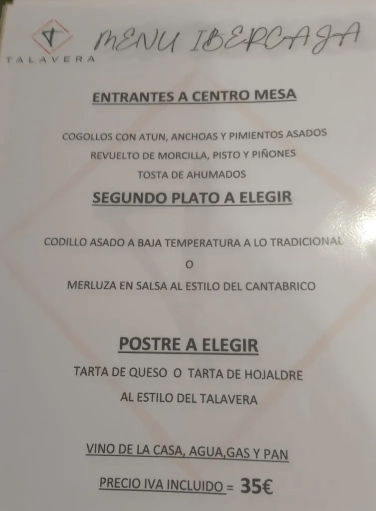 Menu_Talavera Gastronomía_Provincia de Valladolid_image_2