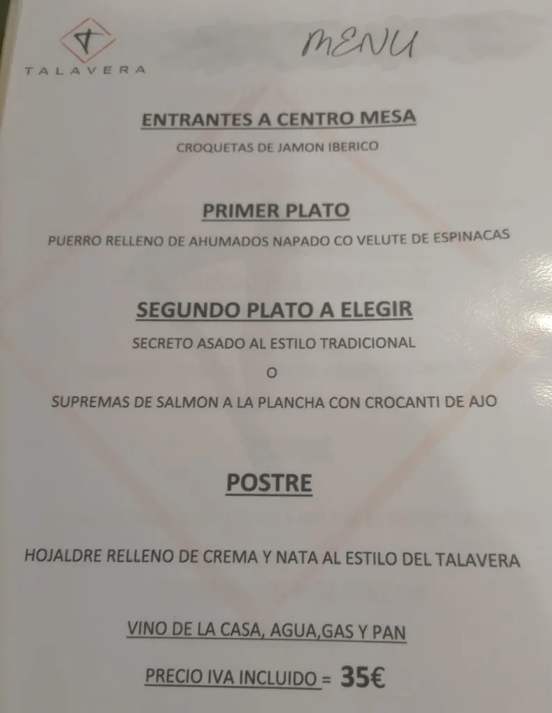 Menu_Talavera Gastronomía_Provincia de Valladolid_image_3