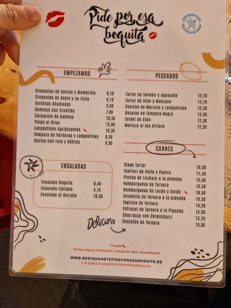 Menu_Restaurante Pide por esa Boquita_Provincia de Valladolid_image_3