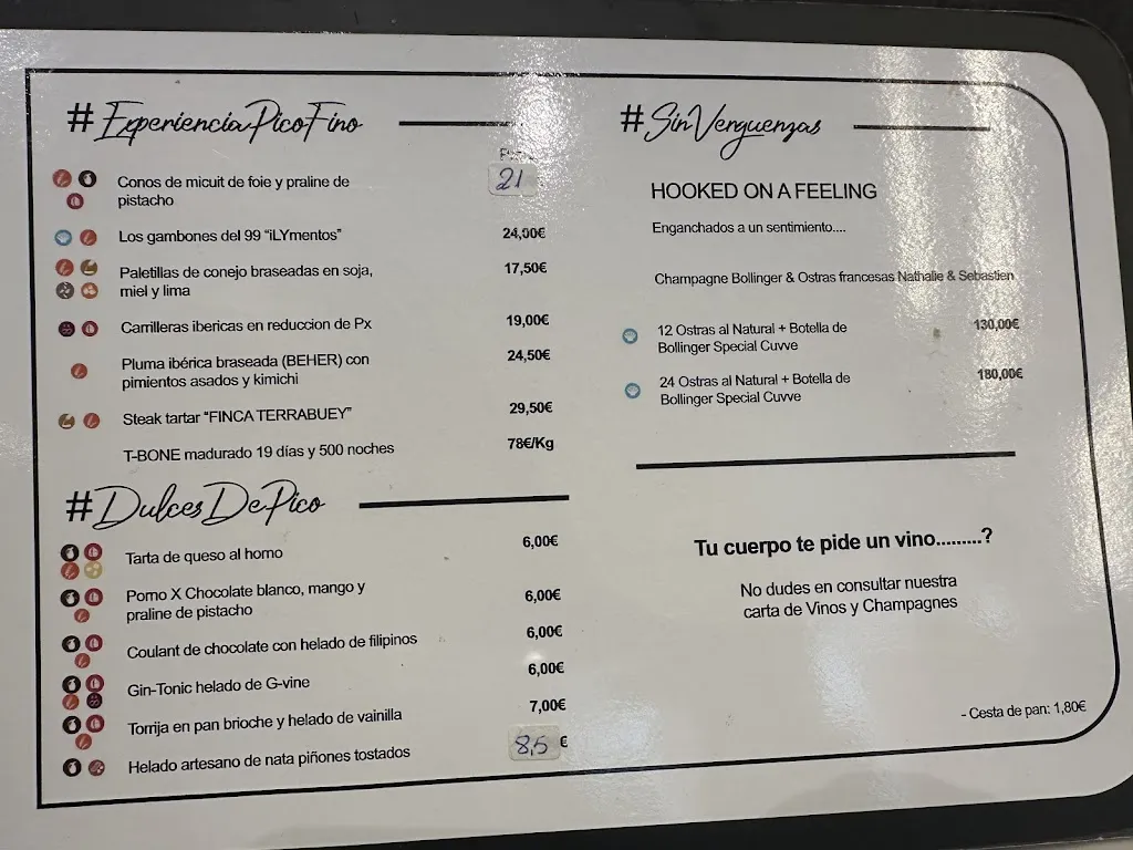 Menu_Taberna Pico Fino_Provincia de Valladolid_immagine_1