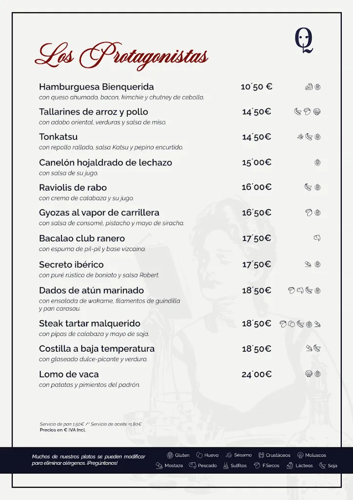 Menu_Restaurante La Malquerida_Provincia de Valladolid_image_1