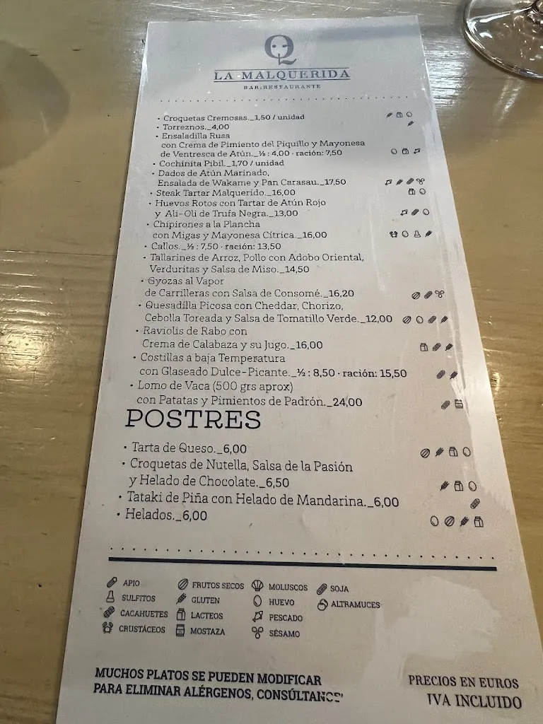 Menu_Restaurante La Malquerida_Provincia de Valladolid_image_4