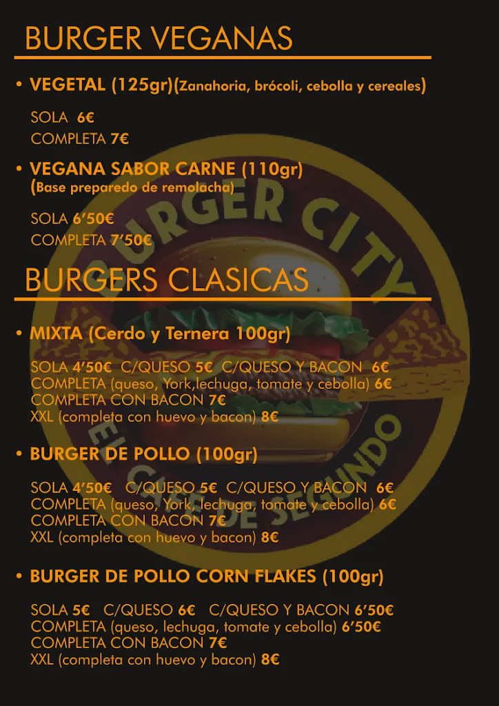 Menu_Burger City_Betanzos_immagine_3