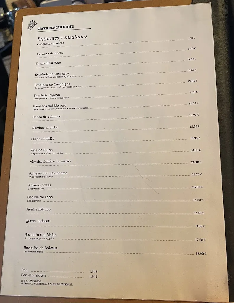 Menu_Restaurante El Majao de Sebi_Provincia de Valladolid_image_1