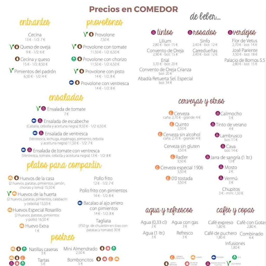 Menu_Corral del Rosarillo_Provincia de Valladolid_image_4
