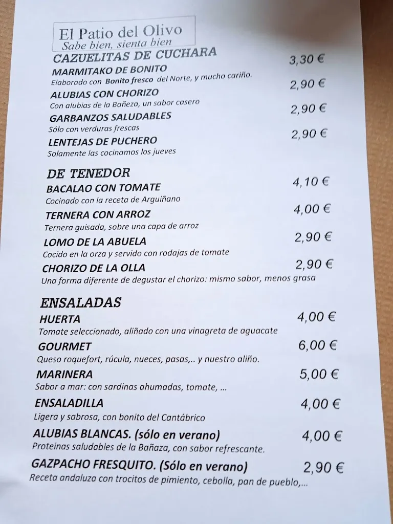 Menu_El Patio del Olivo_Provincia de Valladolid_image_3