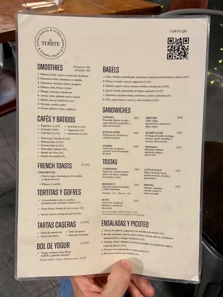 TUESTE Coffee & Brunch | Cafetería en Elda_Elda_menu_image_1