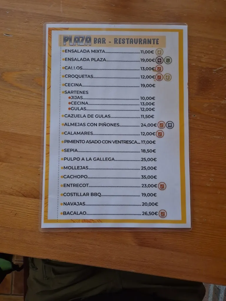 Menu_Bar Plaza_Sahagún_image_3