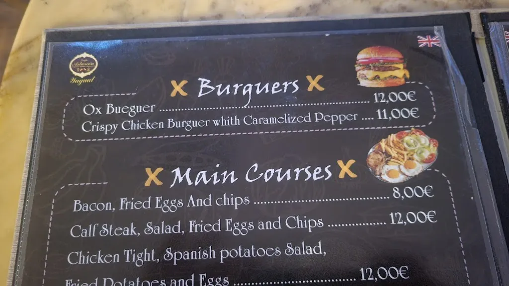 Menu_Restaurante Confiteria Asturcón Yagual_Sahagún_immagine_2