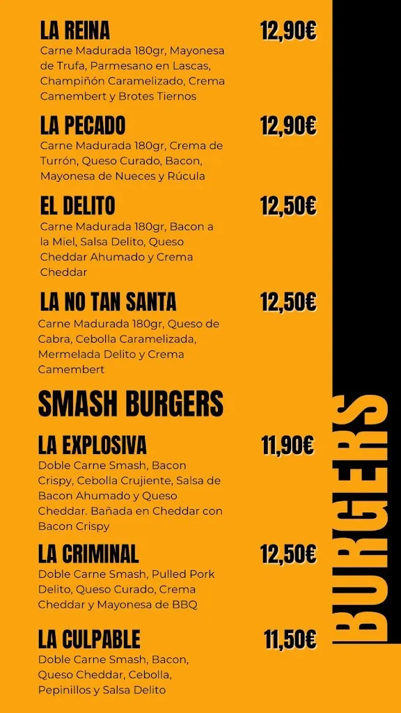 Menu_Delito Burger Club_Elda_image_2