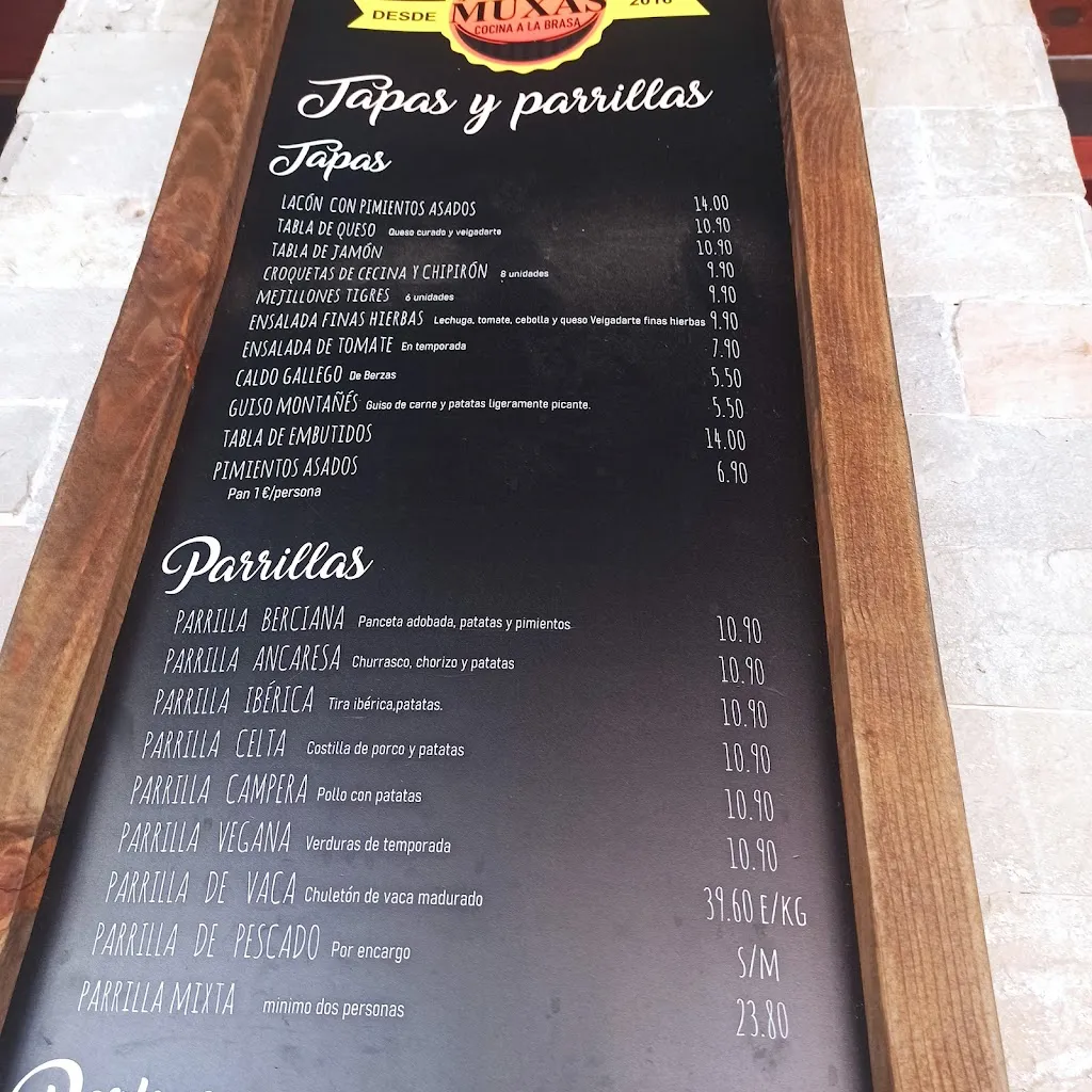 Menu_Las Muxas Brasería_Ponferrada_immagine_2