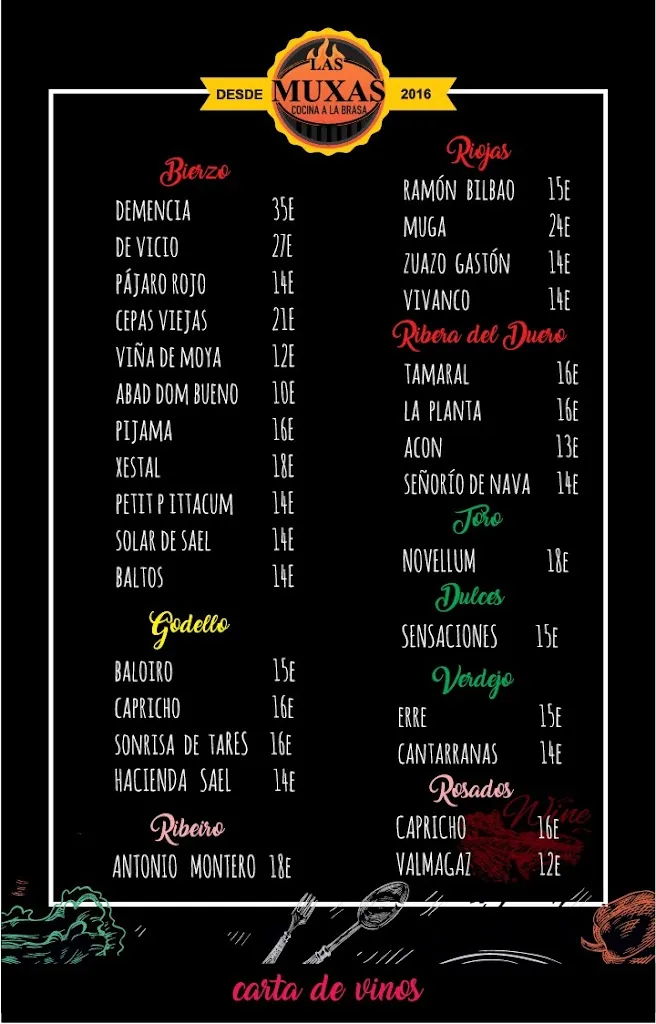 Menu_Las Muxas Brasería_Ponferrada_immagine_4