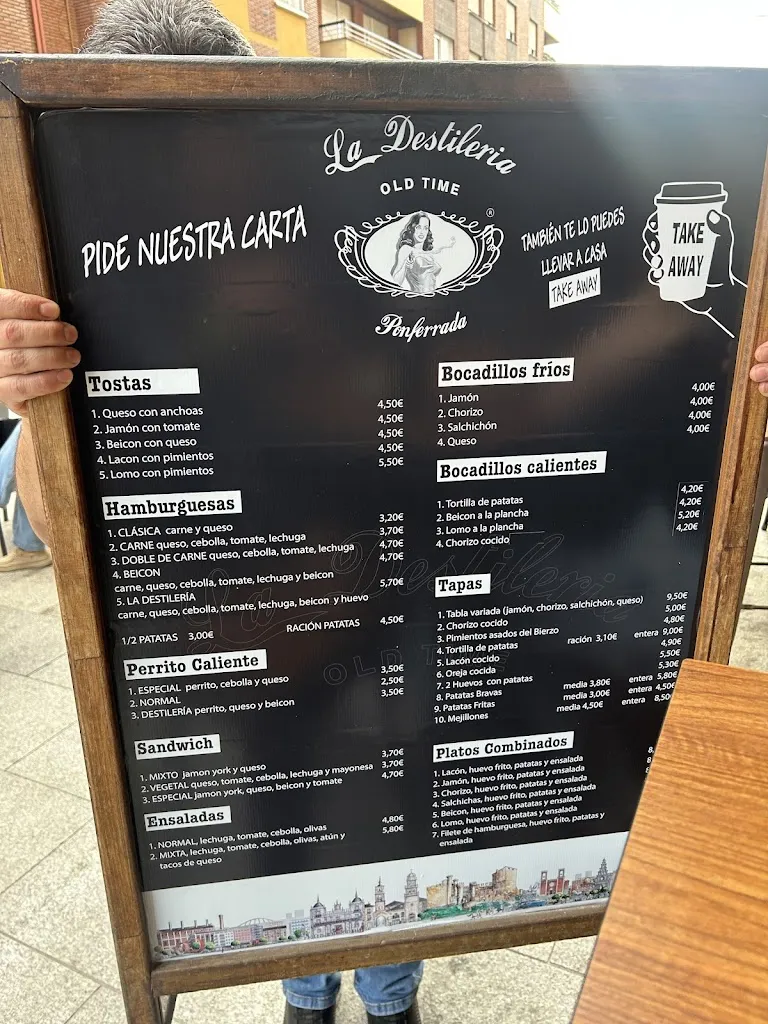 Menu_La Destilería Bar_Ponferrada_image_2