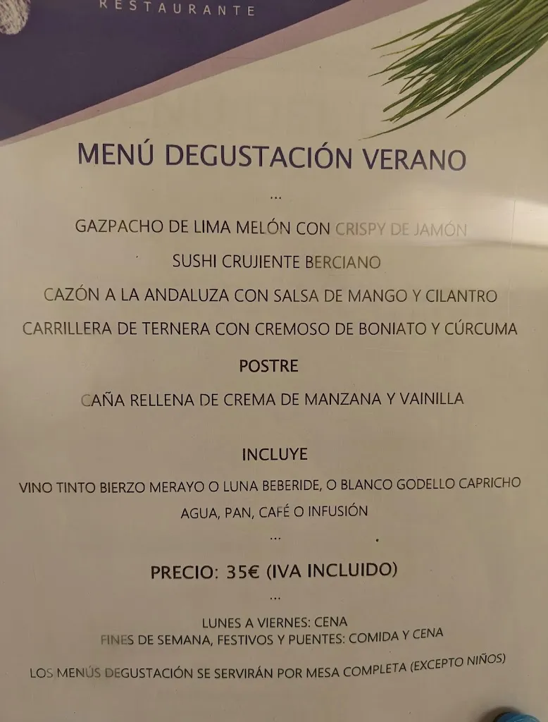 Menu_Restaurante La Violeta_Ponferrada_image_2