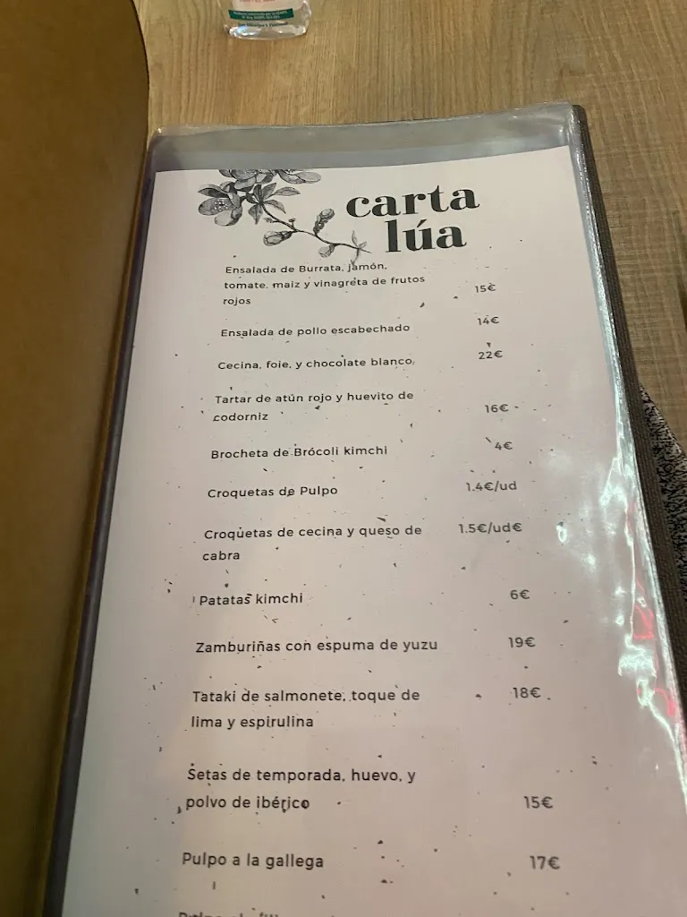 Menu_Lúa Ponferrada Restaurante_Ponferrada_image_1