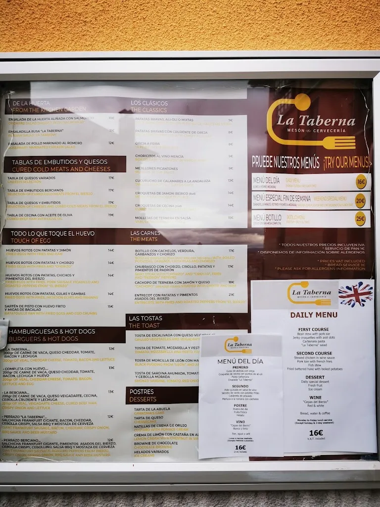 Gabriel de Castro Ferreira_Meson Cerveceria La Taberna_Ponferrada_review