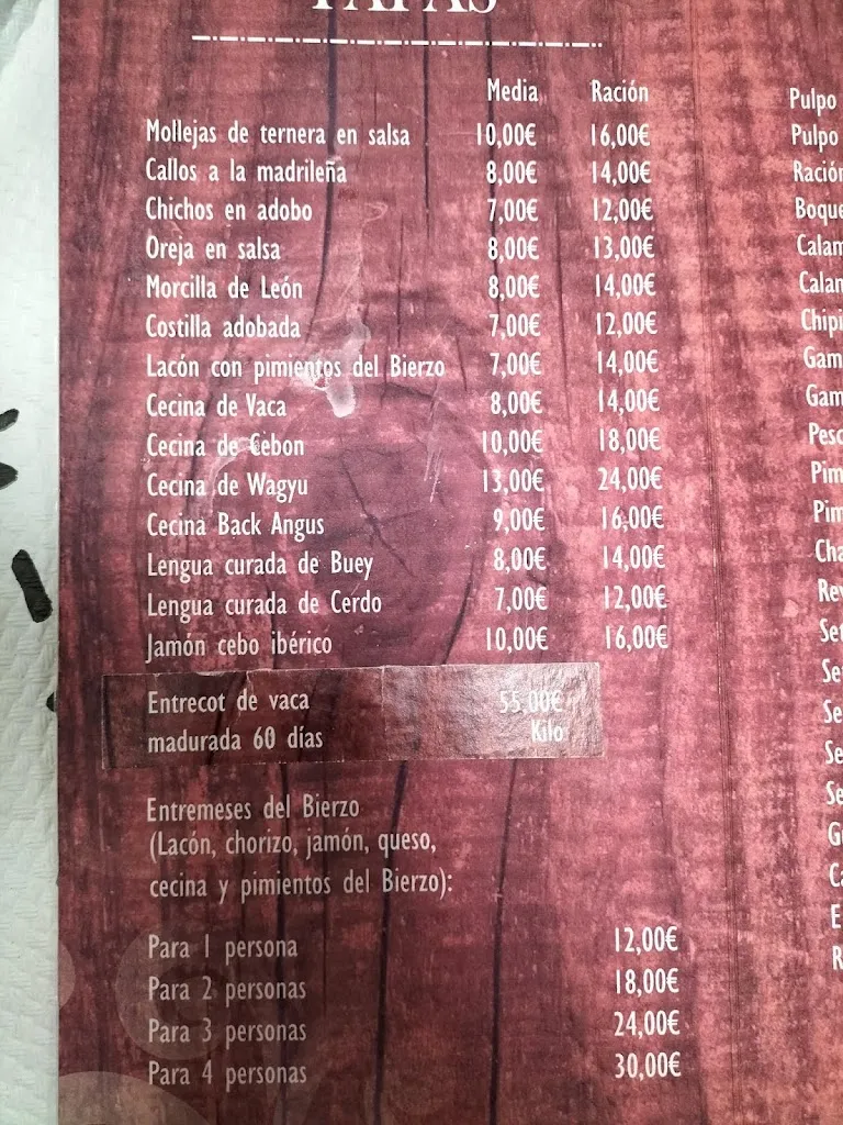 Menu_Gundín Bar Restaurante_Ponferrada_image_4