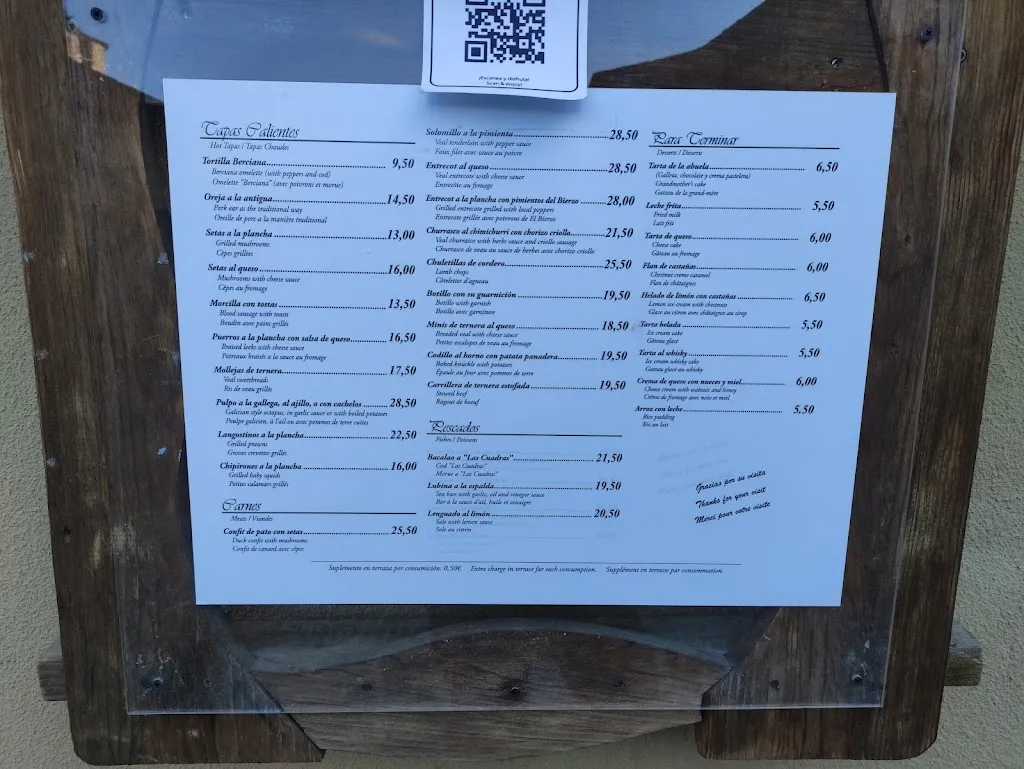 Menu_Restaurante Las Cuadras_Ponferrada_image_3